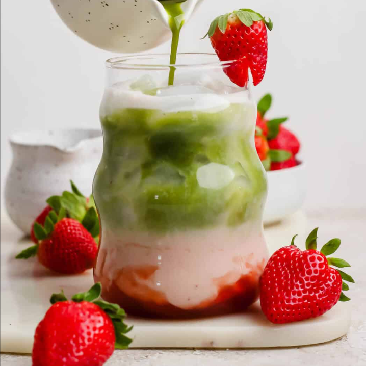 Strawberry Matcha
