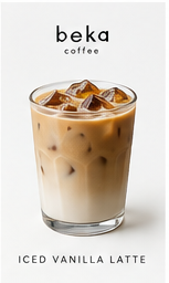 Iced Vanilla Latte – beka coffee
